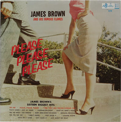 James Brown & The Famous Flames - Cold Sweat (King Records, 45-6110) · 7" · Blue Label