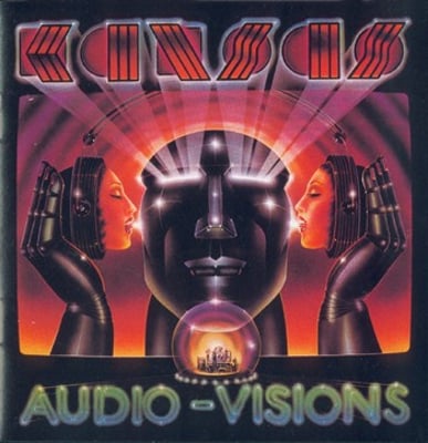 Kansas - Audio-Visions (Kirshner, FZ 36588) · LP · Santa Maria Pressing