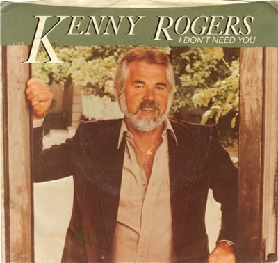 Kenny Rogers - I Don't Need You / Without You In My Life (Liberty, 1415) · 7" · Jacksonville Pressing