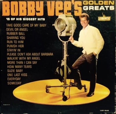 Bobby Vee - Bobby Vee's Hits (Liberty, LSX 1010) · 7"