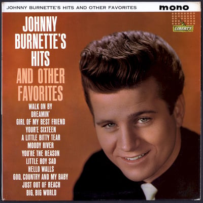 Johnny Burnette - Johnny Burnette's Hits (Liberty, LSX 1011) · 7"