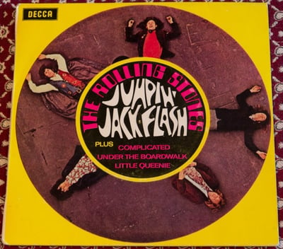 The Rolling Stones - Jumpin' Jack Flash (London Records, 45-LON-908) · 7"