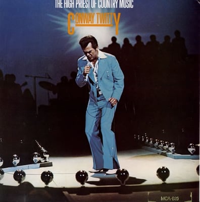 Conway Twitty - The High Priest Of Country Music (MCA Records, MCA-2144) · LP · Gloversville Pressing