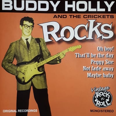 Buddy Holly & The Crickets - 20 Golden Greats (MCA Records, MCA-3040) · LP