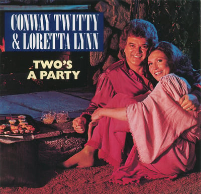 Conway Twitty & Loretta Lynn - Two's A Party (MCA Records, MCA-5178) · LP · Gloversville Pressing