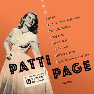 Patti Page With Vic Schoen And His Orchestra - I'll Remember Today / My How The Time Goes By (Mercury, 71189X45) · 7"