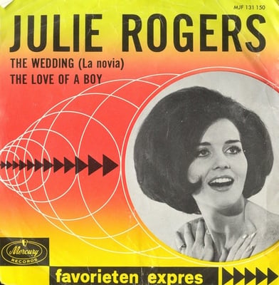 Julie Rogers - The Wedding / Without Your Love (Mercury, 72332) · 7" · Richmond Pressing
