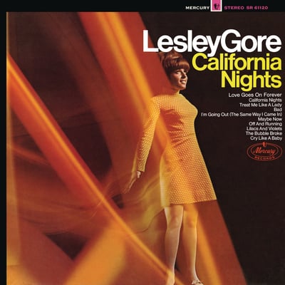 Lesley Gore - California Nights (Mercury, 72649) · 7" · Mercury Pressing