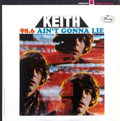 Keith - 98.6 (Mercury, 72639) · 7"