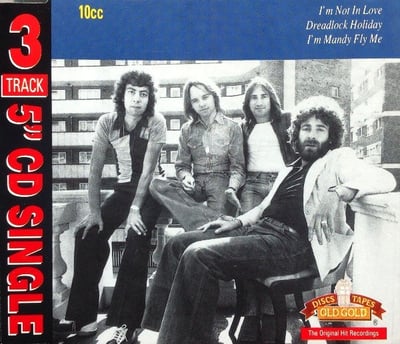 10cc - I'm Mandy Fly Me / How Dare You (Mercury, 73779) · 7" · Santa Maria Pressing