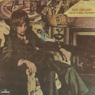 Rod Stewart - Never A Dull Moment (Mercury, SRM 1 646) · LP · Philips Pressing, Tri-fold