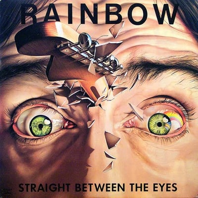 Rainbow - Straight Between The Eyes (Mercury, SRM-1-4041) · LP · PRC, 72