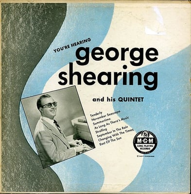 The George Shearing Quintet - You're Hearing George Shearing And His Quintet (MGM Records, E3216) · LP · Reissue