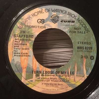 Jim Stafford - My Girl Bill (MGM Records, M 14718) · 7"