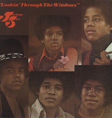 The Jackson 5 - Lookin' Through The Windows / Love Song (Motown, M 1205F) · 7" · ARP