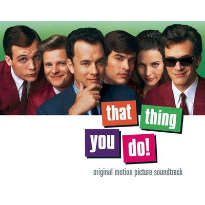 Various - That Thing You Do! (Original Motion Picture Soundtrack) (Mondo, MOND-135) · LP + 7" · Clear W/ Red, Blue, & Yellow Splatter · Limited Edition, Reissue, Remastered