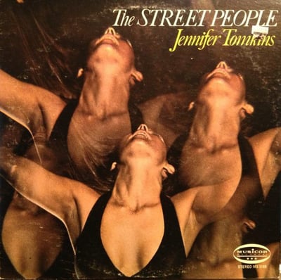 Street People - Jennifer Tomkins / All Night Long (Musicor Records, MU 1365) · 7"