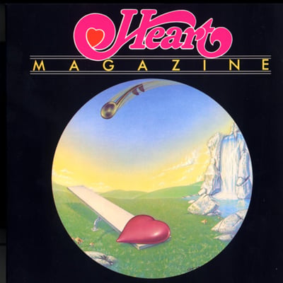 Heart - Magazine (Mushroom Records, MRS-5008) · LP · Terre Haute Pressing, Dog & Butterfly Etching · Reissue