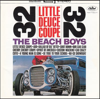 The Beach Boys - All Summer Long / Little Honda (Music For Pleasure, 2M 026-82.253) · LP