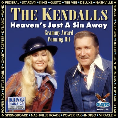 The Kendalls - Heaven's Just A Sin Away / Live And Let Live (Ovation Records, OV 1103) · 7"