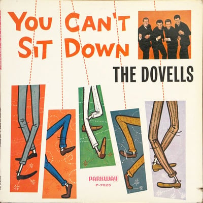 The Dovells - You Can't Sit Down / Stompin' Everywhere (Parkway, P-867) · 7"