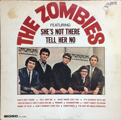 The Zombies - She's Not There (Parrot, 45 PAR 9695) · 7" · Terre Haute Pressing