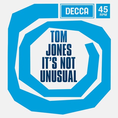 Tom Jones - It's Not Unusual / What's New Pussycat (Parrot, 5N-59001) · 7" · Reissue