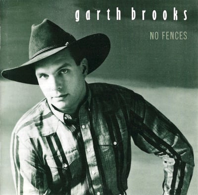 Garth Brooks - No Fences (Pearl Records, 817-08) · LP · Limited Edition, Reissue