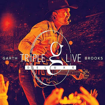 Garth Brooks - Triple Live (Pearl Records, 817-12) · 3xLP · "Yankee" Cover