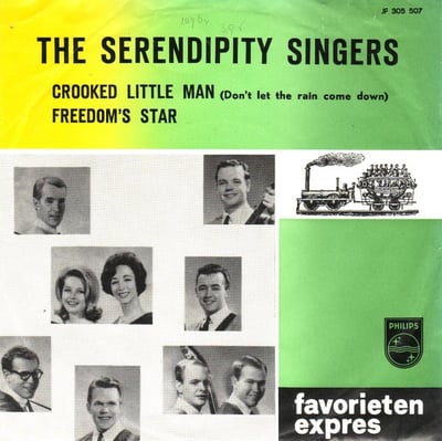 The Serendipity Singers - Don't Let The Rain Come Down (Crooked Little Man) / Freedom's Star (Philips, 40175) · 7" · Richmond