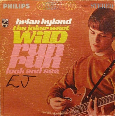 Brian Hyland - Run, Run, Look And See (Philips, 40405) · 7"