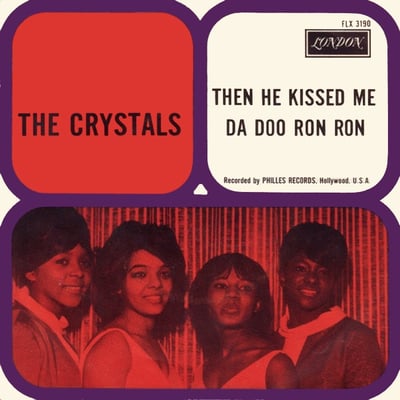 The Crystals - Then He Kissed Me / All Grown Up (Philles Records, 115) · 7"