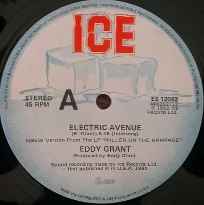Eddy Grant - Electric Avenue (Portrait, 4R9-03574) · 12"