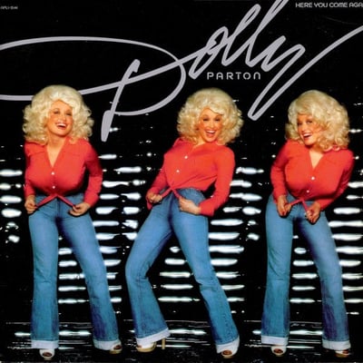 Dolly Parton - Here You Come Again (RCA, PB-11123) · 7" · Indianapolis Pressing