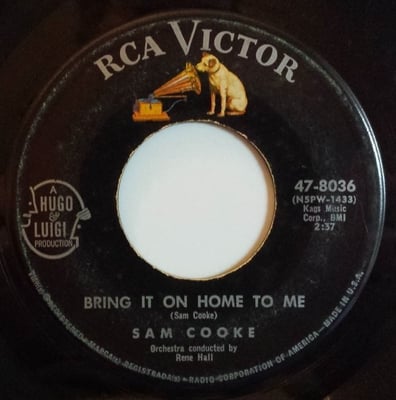Sam Cooke - Having A Party / Bring It On Home To Me (RCA Victor, 47-8036) · 7"