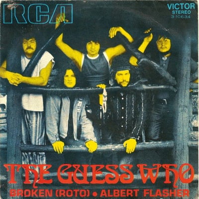 The Guess Who - Albert Flasher (RCA Victor, 74-0458) · 7" · Rockaway Pressing