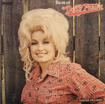 Dolly Parton - Best Of Dolly Parton (RCA Victor, AHL1-1117) · LP · Gatefold, Black Labels · Reissue