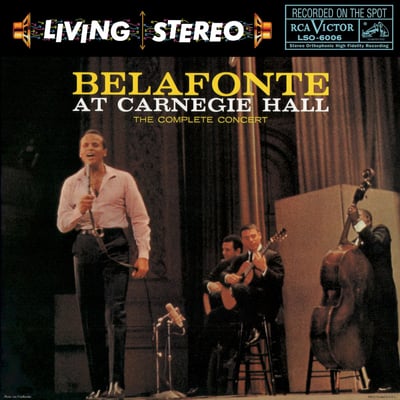 Harry Belafonte - Belafonte At Carnegie Hall: The Complete Concert (RCA Victor, LSO 6006) · 2xLP · Reissue