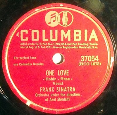Frank Sinatra - Somewhere In Your Heart / Emily (Reprise Records, 0332) · 7" · Pitman Pressing