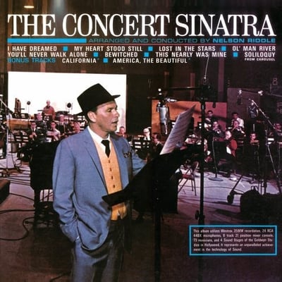 Frank Sinatra - The Concert Sinatra (Reprise Records, K 44001) · LP · Reissue