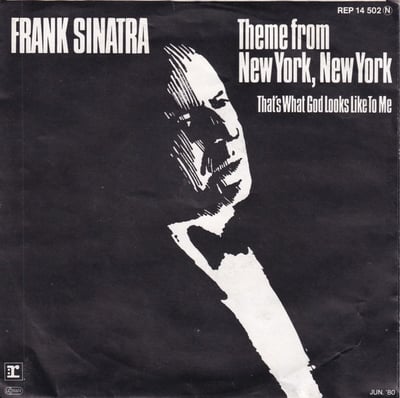 Frank Sinatra - Theme From New York, New York (Reprise Records, RPS 49233) · 7" · Specialty Pressing