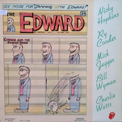 Nicky Hopkins , Ry Cooder , Mick Jagger , Bill Wyman , Charlie Watts - Jamming With Edward! (Rolling Stones Records, COC 39100) · LP · Monarch Pressing