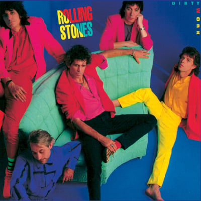 The Rolling Stones - Dirty Work (Rolling Stones Records, OC 40250) · LP · Carrollton Pressing