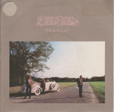 Bee Gees - He's A Liar (RSO, RS 1066) · 7" · 19