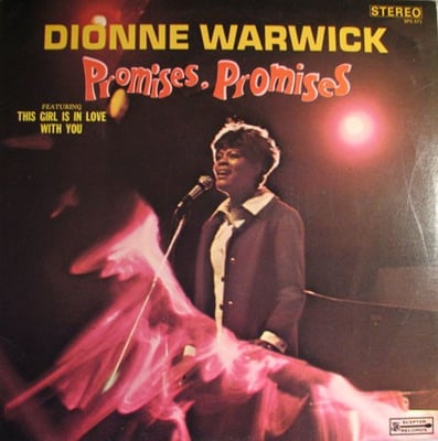 Dionne Warwick - Promises, Promises (Scepter Records, SCE-12231) · 7"