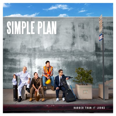 Simple Plan - Harder Than It Looks (Simple Plan, Inc., SP211206, 18179200180, 18179200187) · LP · Pink Marble - Indie Store Exclusive · Limited Edition