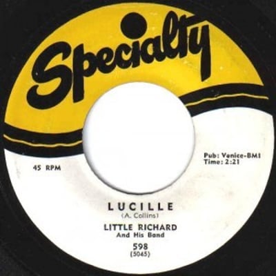 Little Richard And His Band - Lucille / Send Me Some Lovin' (Specialty, 598) · 7"