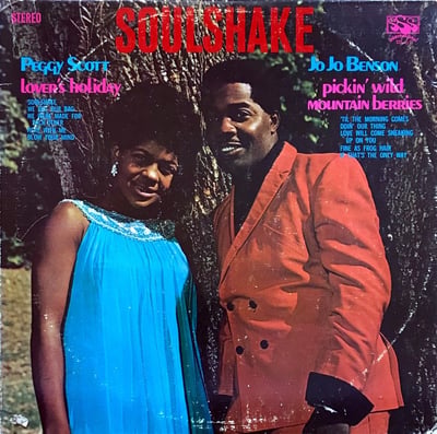 Peggy Scott & Jo Jo Benson - Soulshake (SSS International, SSS 761) · 7" · Pitman Pressing
