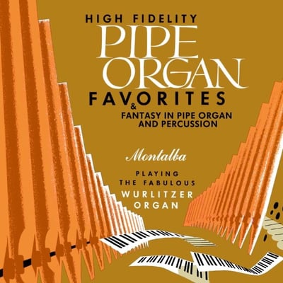 Georges Montalba - Fantasy In Pipe Organ And Percussion (Somerset, SF-8400) · LP