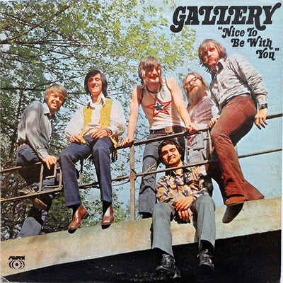 Gallery - Nice To Be With You (Sussex, SUX 232) · 7" · American Record Pressing